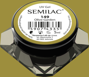 149 Kolorowy lakier żelowy Semilac Olive Garden 5ml
