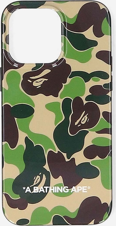 A Bathing Ape etui na telefon Iphone 14 Pro Max kolor zielony 001GDI701017F-GREEN