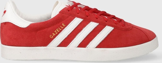 adidas Originals sneakersy skórzane Gazelle 85 IG0455 kolor czerwony