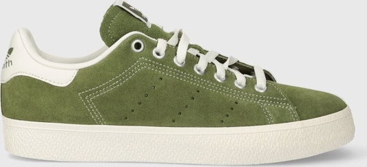 adidas Originals sneakersy zamszowe Stan Smith CS kolor zielony IF9324