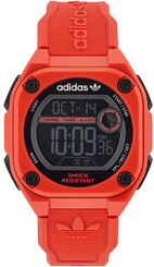 adidas Originals Zegarek City Tech Two Watch AOST23063 Czerwony