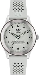 adidas Originals Zegarek Code Three Watch AOSY23033 Srebrny