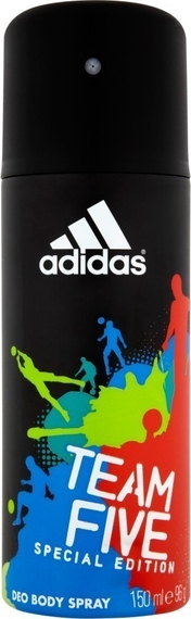 Adidas Team Five - dezodorant w sprayu dla mężczyzn 150ml