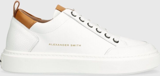 Alexander Smith sneakersy skórzane Bond kolor biały ASAZBDM3301WCN