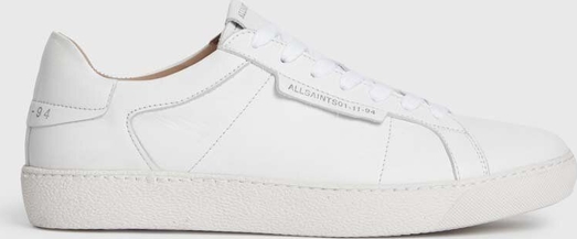 AllSaints sneakersy skórzane SHEER kolor biały MZ039Z