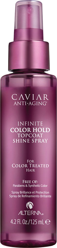 ALTERNA Caviar Infinite Color Topcoat Shine Spray spray nabłyszczający i chroniący kolor 125ml