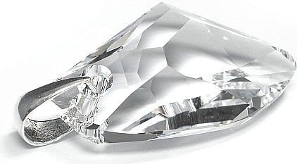 arande Kryształy SREBRO WISIOREK duży kryształ 39 mm