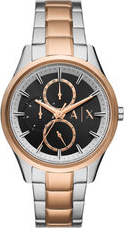 Armani Exchange Zegarek Dante Multifunction AX1882 Srebrny