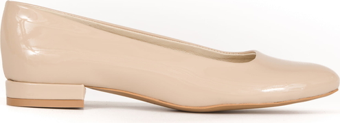 Baleriny Zapato w stylu glamour ze skóry