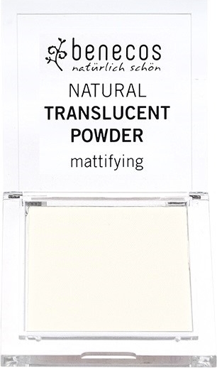 Benecos, Natural Translucent Mattifying Powder, naturalny transparentny puder matujący, Mission Invisible, 6.5g
