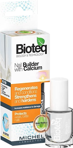 Bioteq Nail Builder With Calcium Preparat Odbudowujący Płytkę Paznokcia Z Wapniem 10 ML