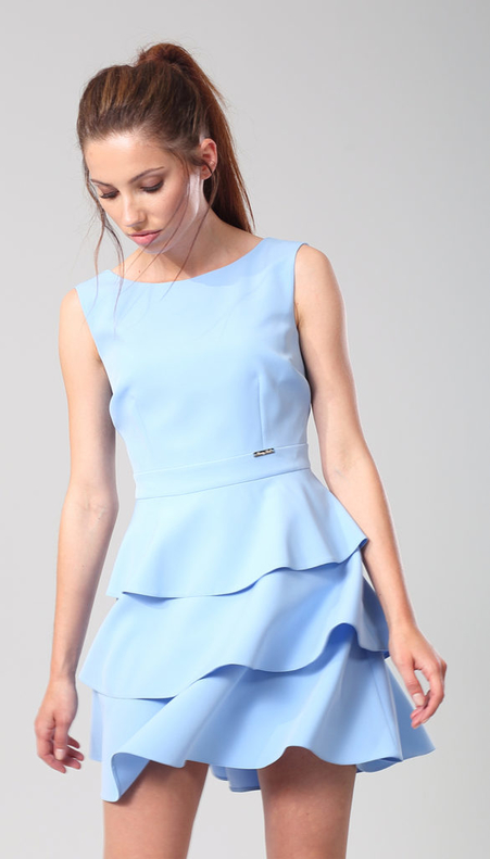Błękitna sukienka Pretty Girl