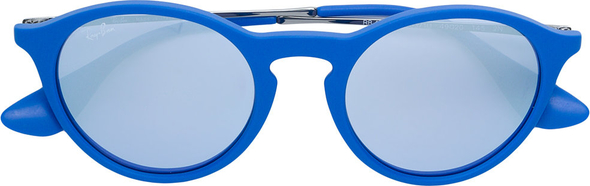 Błękitne okulary damskie Ray-Ban