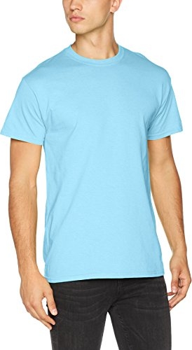 Błękitny t-shirt gildan