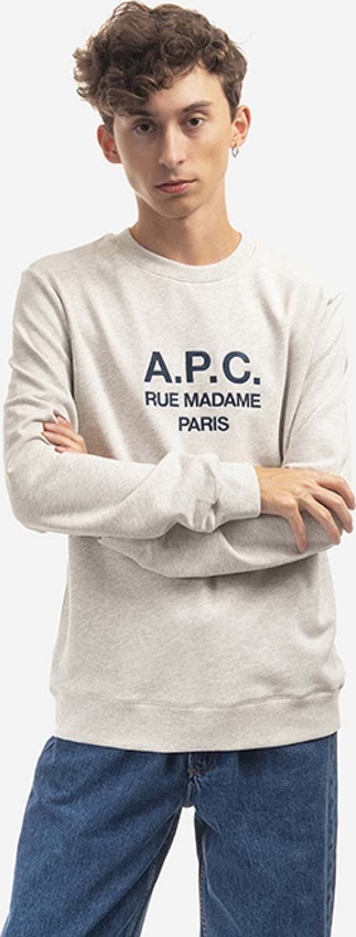 Bluza A.P.C. w młodzieżowym stylu z nadrukiem