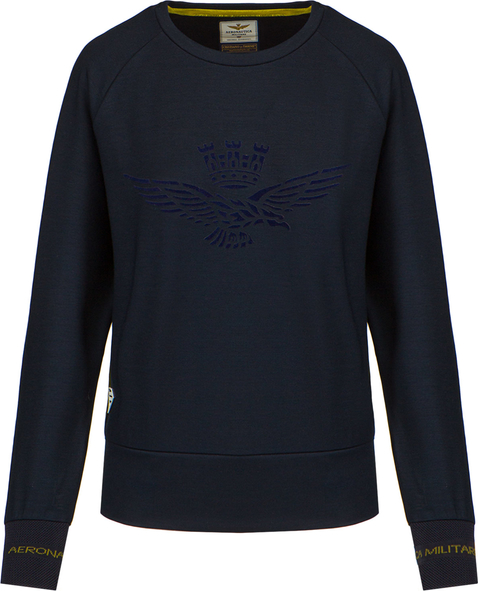Bluza Aeronautica Militare w militarnym stylu z dresówki