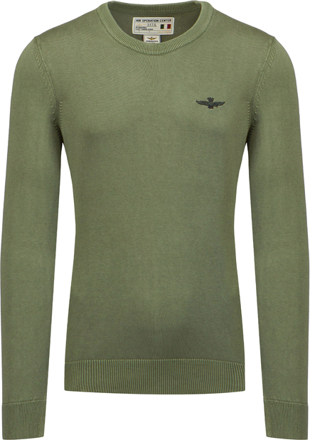 Bluza Aeronautica Militare z bawełny w stylu casual