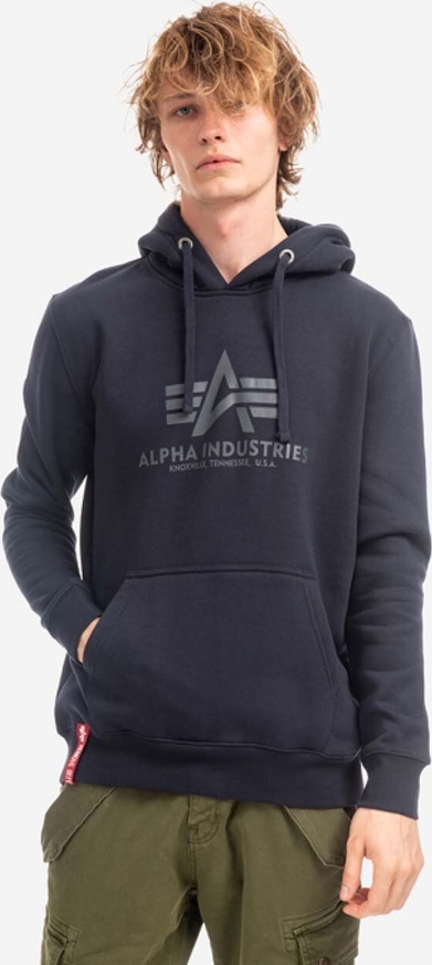 Bluza Alpha Industries z bawełny w młodzieżowym stylu