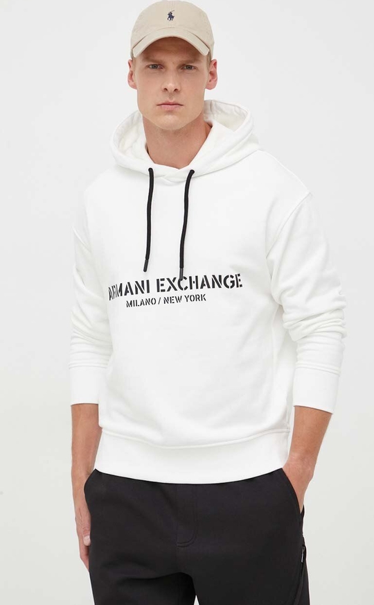 Bluza Armani Exchange z nadrukiem