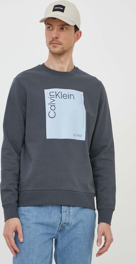 Bluza Calvin Klein w młodzieżowym stylu z bawełny