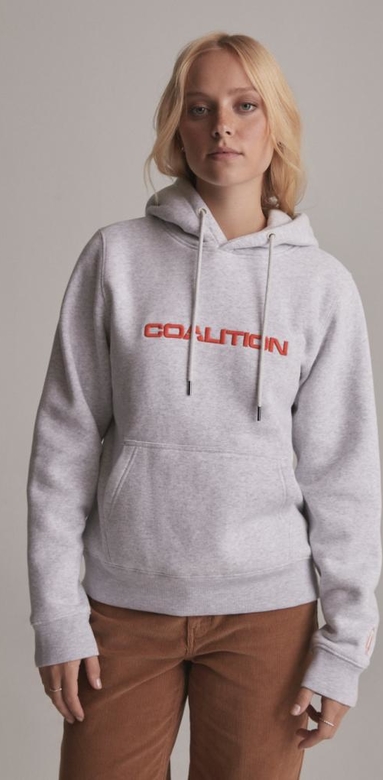 Bluza Coalition krótka w młodzieżowym stylu z kapturem