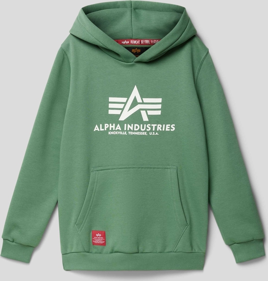 Bluza dziecięca Alpha Industries dla chłopców z bawełny