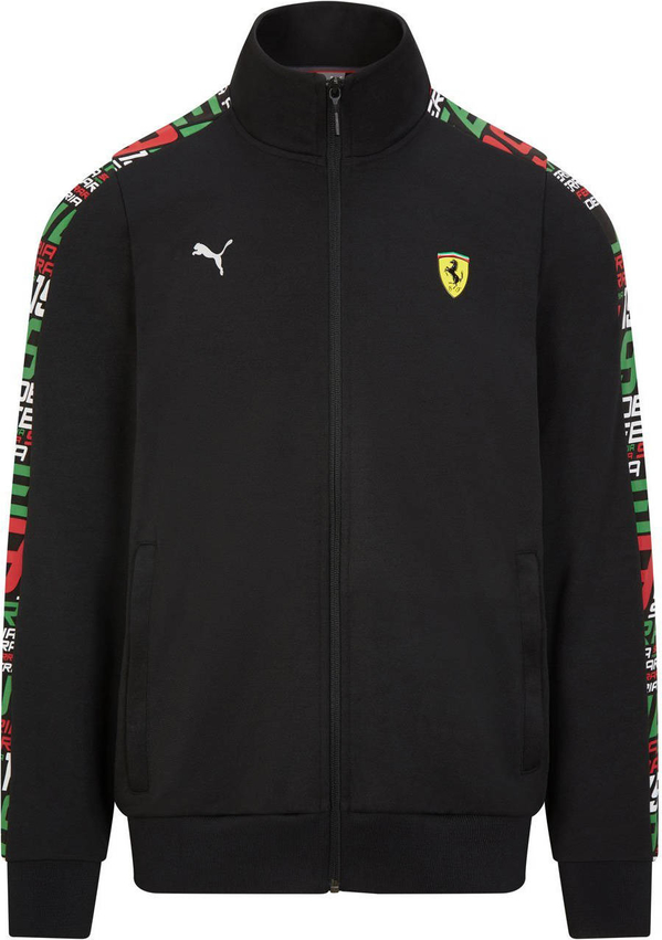 Bluza Ferrari w sportowym stylu z dresówki