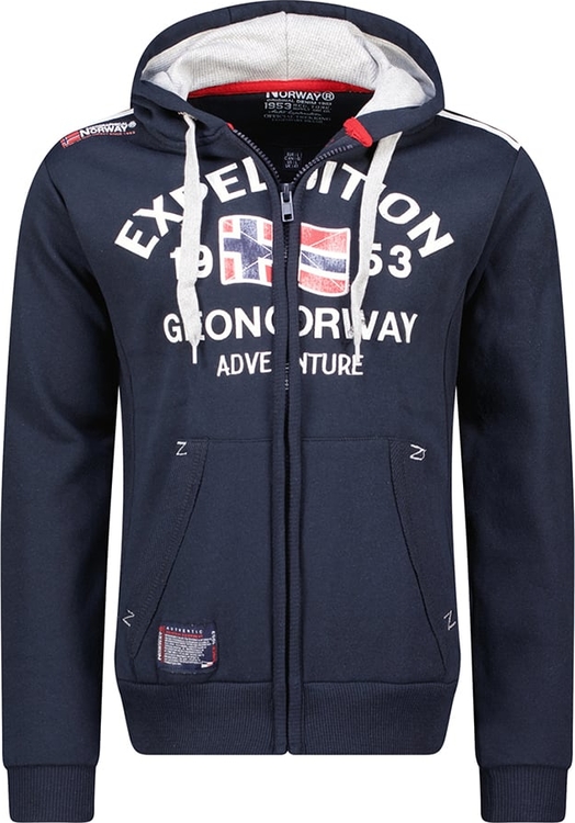 Bluza Geographical Norway w sportowym stylu z bawełny