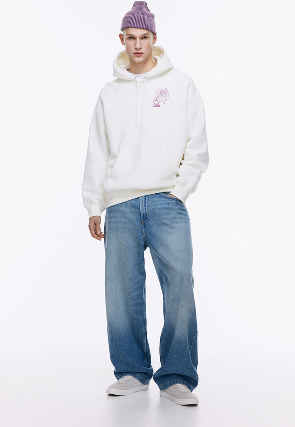 Bluza H & M z dresówki w młodzieżowym stylu