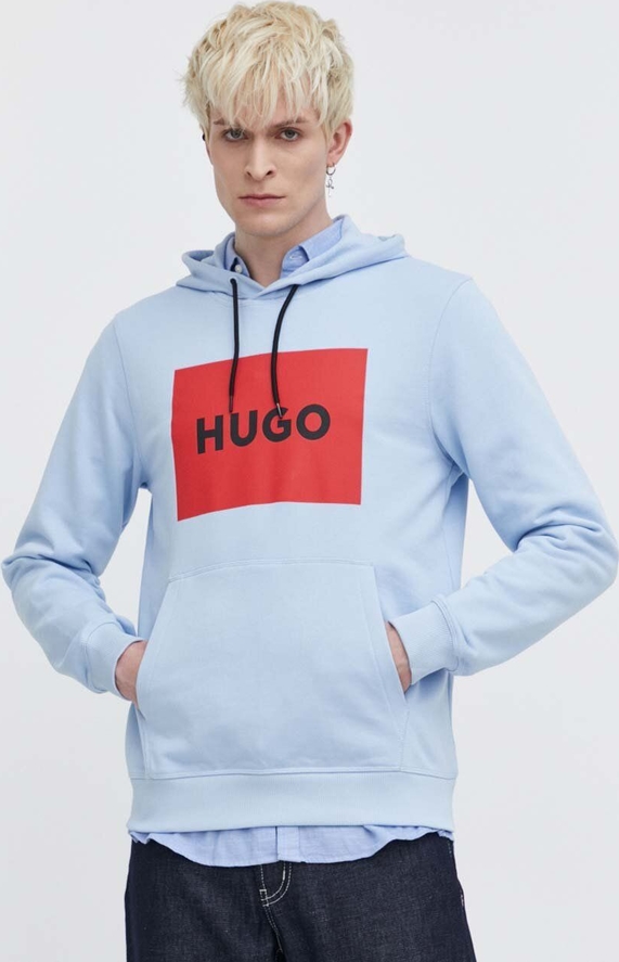 Bluza Hugo Boss w młodzieżowym stylu z bawełny