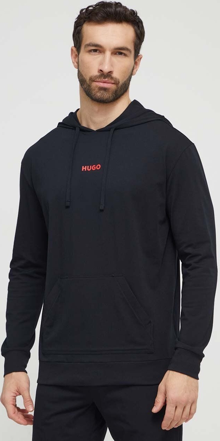 Bluza Hugo Boss w stylu casual z bawełny z nadrukiem