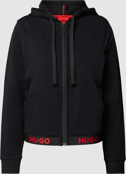 Bluza Hugo Boss z kapturem z bawełny