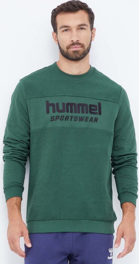 Bluza Hummel w młodzieżowym stylu z bawełny