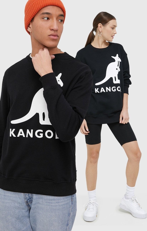 Bluza Kangol z bawełny z nadrukiem