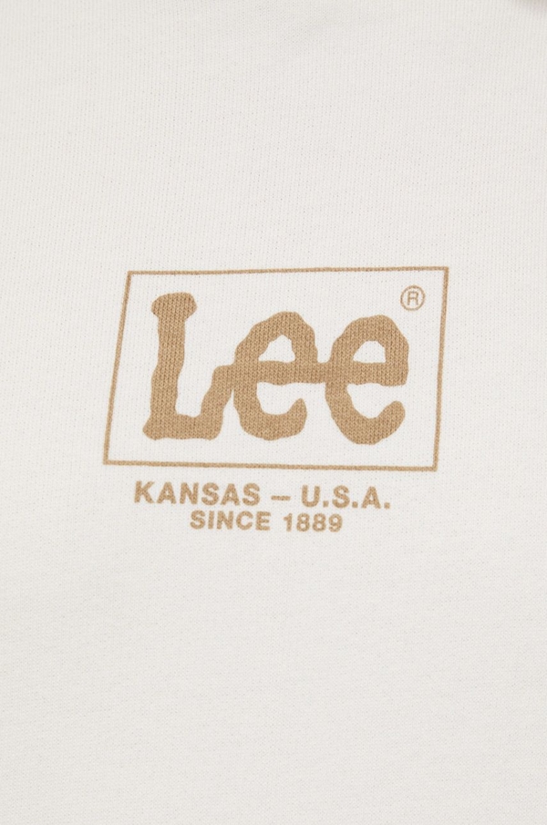 Bluza Lee z bawełny z nadrukiem w młodzieżowym stylu