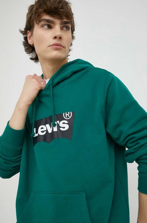 Bluza Levis w młodzieżowym stylu z nadrukiem