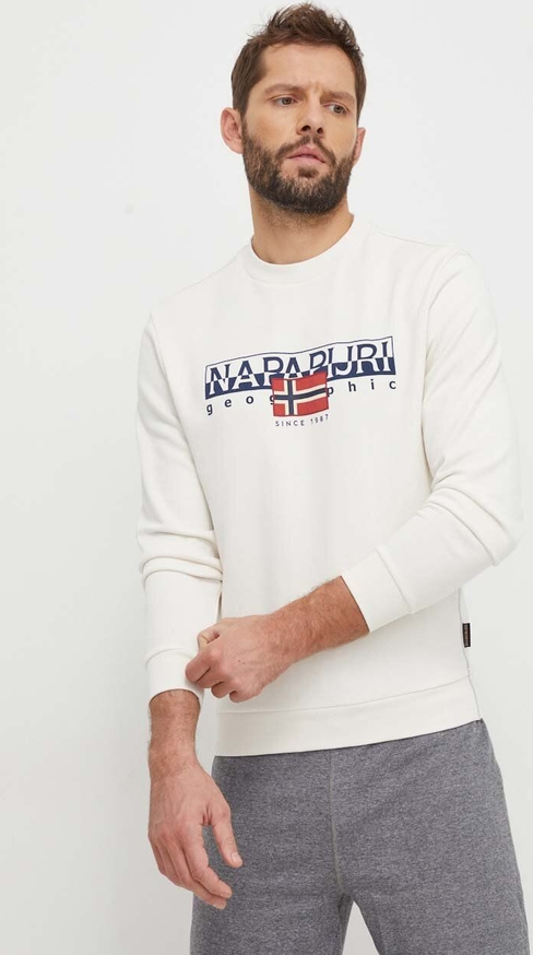 Bluza Napapijri z nadrukiem w sportowym stylu