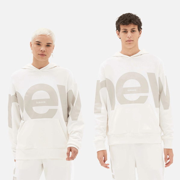Bluza New Balance w młodzieżowym stylu z bawełny