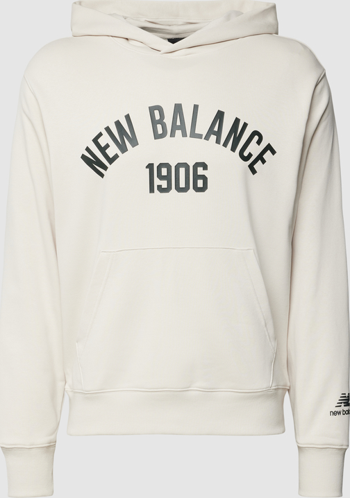 Bluza New Balance z bawełny z nadrukiem