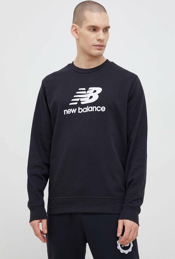 Bluza New Balance z dzianiny w sportowym stylu