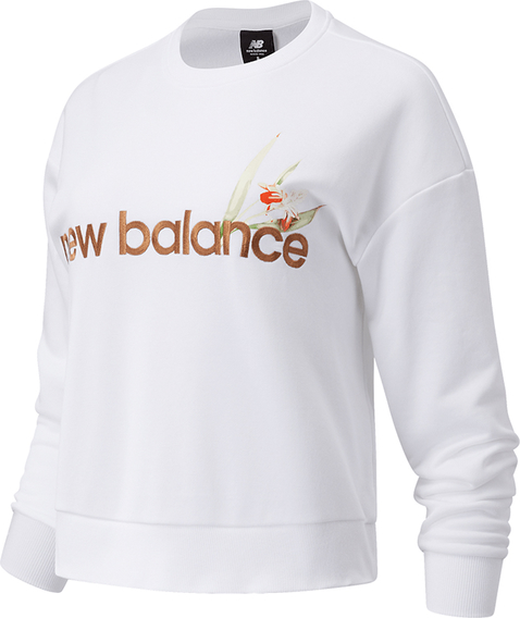 Bluza New Balance z tkaniny w sportowym stylu