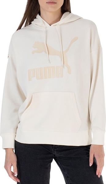 Bluza Puma z kapturem w sportowym stylu z bawełny