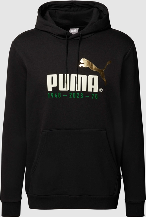 Bluza Puma z nadrukiem w młodzieżowym stylu z bawełny