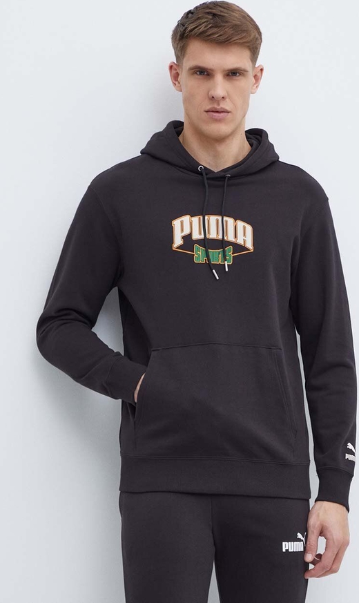 Bluza Puma z nadrukiem z bawełny w sportowym stylu