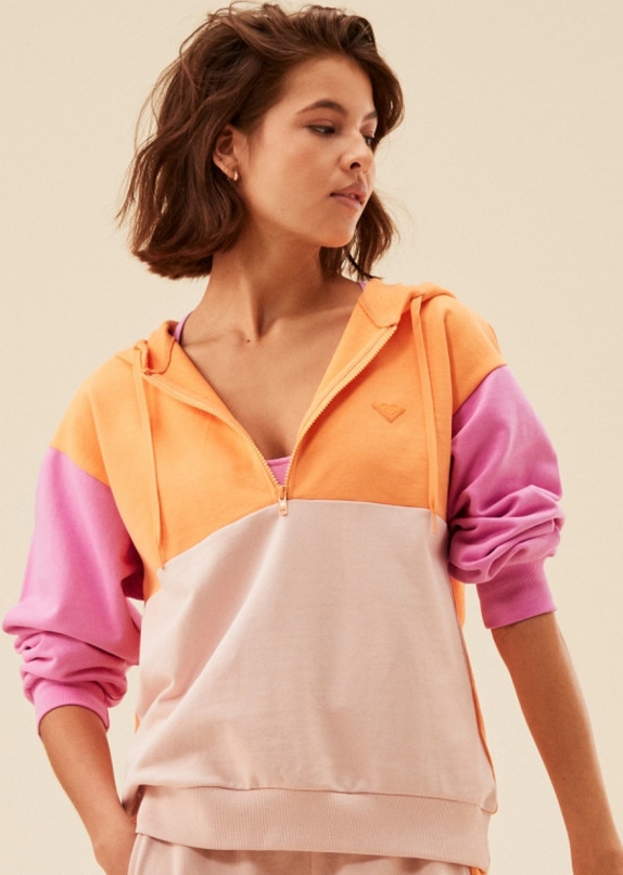 Bluza Roxy w młodzieżowym stylu z kapturem