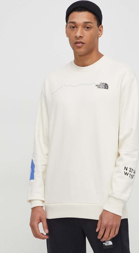 Bluza The North Face z bawełny z nadrukiem w sportowym stylu
