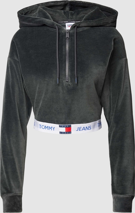 Bluza Tommy Hilfiger krótka w stylu casual