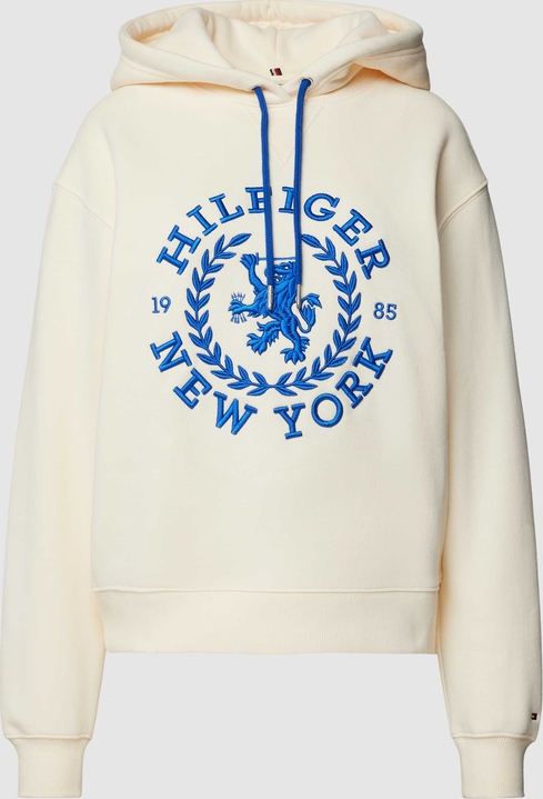 Bluza Tommy Hilfiger w młodzieżowym stylu z bawełny z kapturem