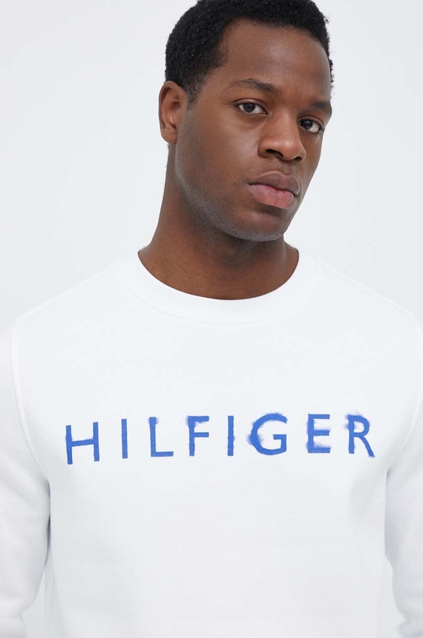 Bluza Tommy Hilfiger z nadrukiem w młodzieżowym stylu