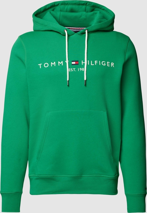 Bluza Tommy Hilfiger z nadrukiem w młodzieżowym stylu z bawełny